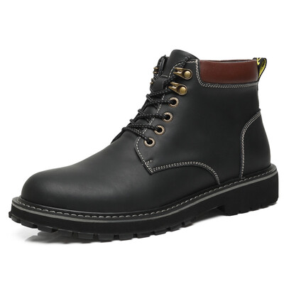 

Martin boots mens British wind leather tooling shoes leather boots trend mens shoes boots