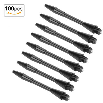 

Greensen 100 PCS Strong Tough Darts Shaft Stick Plastic PP Nylon Rod Pole