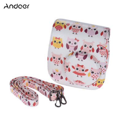 

Andoer PU Protective Camera Case Bag Pouch Protector for Fujifilm Instax Mini 88s89