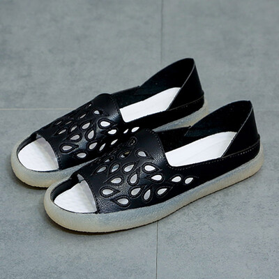 

Sandals for women wearing soft soles of cow tendons in summer