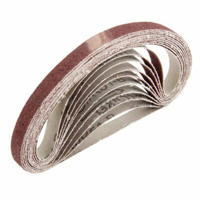 

100pcs Sanding Belts Strap 33010mm 40-60Grit Wood Metal Grinding Polishing