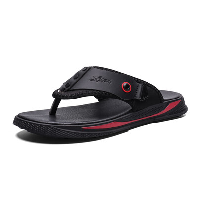 

2019 Summer Outdoor Men Slippers Soft Sole Flip Flops Leisure Sneakers Non-slip Beach Shoes Male Sandalias Lightweight Sneakers