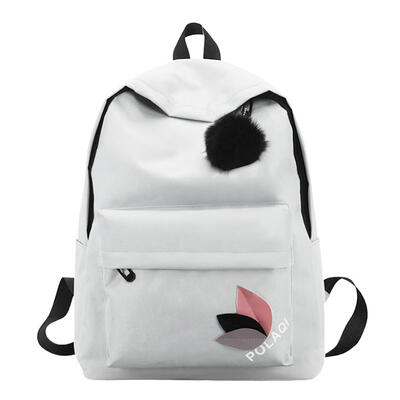 

Simple Women Girls Canvas Backpacks Teen Travel Shoulder School Handbags