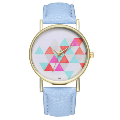 

Geometric Pattern Ladies Watch Fashion Orologio Donna Relogio Feminino De Luxe Marque Montre Femmes De Quartz Montres Clock