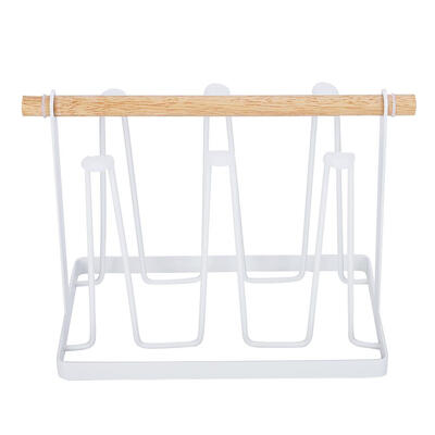 

Greensen Metal Upside-Down Cup Drain Rack Home Drying Cup Holder Cup Rack Creative