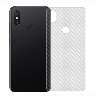 

CHUMDIY Anti-Fingerprint Transparent Back Film Screen Protector for Xiaomi 8