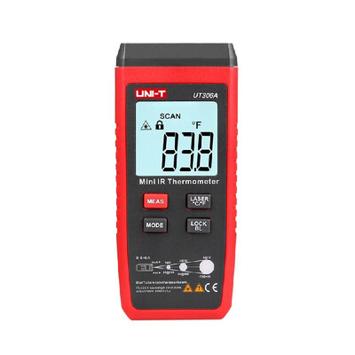 

UNI-T Mini Digital Non-Contact IR Laser Infrared Thermometer -35°C300°C-31°F572°F Backlight LCD Handheld Object Surface Tempera