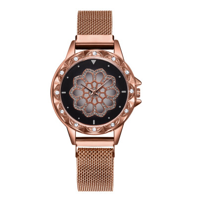 

Fashion alloy watch simple temperament ladies mesh belt watch quartz watch