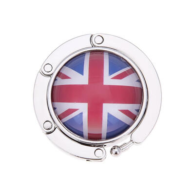 

Football World Cup Portable Metal Handbag Hook Hanger Foldable Table Holder
