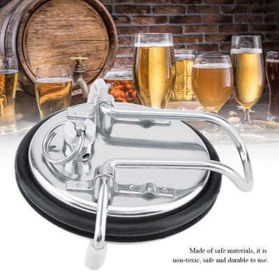 

Greensen Stainless Steel Replacement Lid Soda Beer Keg Cover Beer Homebrew Making Tool