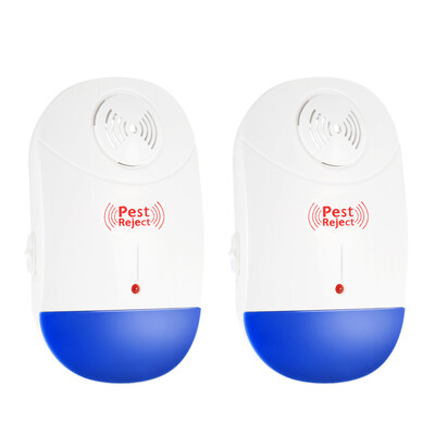 

Pack of 6 Electronic Ultrasonic Pest Repeller Non-toxic Plug In Repellent for Mice Mosquito Ants Spiders Roaches Repelling AC90V-2