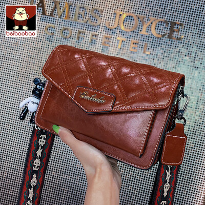 

Ins New Small Bag 2019 New Korean Joker Lingge Small Square Bag Broadband Single Shoulder Messenger Bag