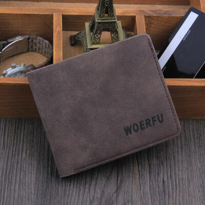 

Fashion Mens Wallet Casual Multifunction Money Cash Storage Fold Wallet Coin Purse With Multi Card Slots