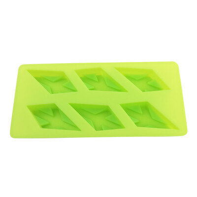 

Gobestart Diamond Snowflake Silicone Cake Mold Muffin Chocolate Cookie Baking Mould Decor