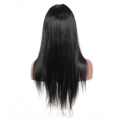 

Dolago Straight 360 Lace Frontal Wig 180 Density Lace Front Human Hair Wigs For Women Malaysian Lace Wig Natural Black Human Virg