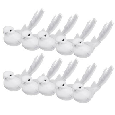 

10pcs Set Little Bird Ornaments Fridge Magnet Home Decoration Furnishing