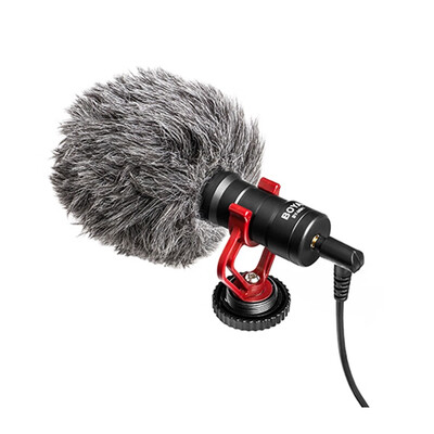 

BOYA BY-MM1 Microphone On-Camera Video Recording Mic Microfone for Xiaomi DJI Osmo Pocket DSLR Camera Sony iPhone