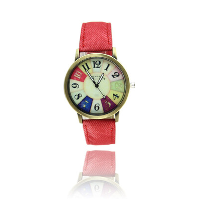 

Harajuku Graffiti Pattern Ladies Watch Leather Band Alloy Analog Quartz Vogue Watches Wrist Watches For Women Reloj Mujer