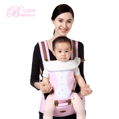 

Bethbear Comfortable Breathable Multifunction Carrier Infant Backpack Baby Hip Seat Waist Stool