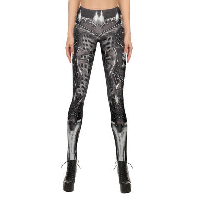 

Stretch 3D Digital Print Women Tank Tops Leggings Casual Sports Clothes Set