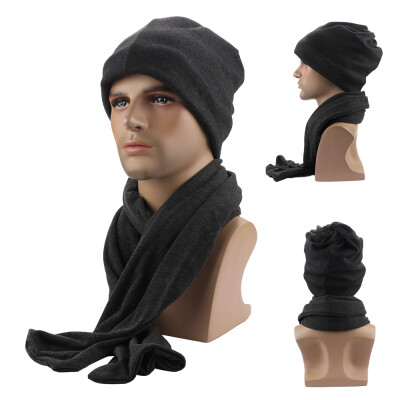 

Anti-static Beanie Hat Scarf Set Neck Warm Scarf Thickened Hat Set Winter Autumn Sports Hat