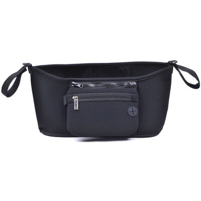 

2018 New Style Fashion Zipper Solid Open Console Tray Box Hanging Black Bag Bottle Cup Cosmetic Bags