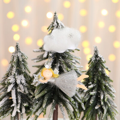 

Tailored Christmas Crafts Christmas Tree Ornaments Cloud Angel Pendant