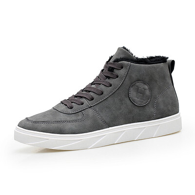 

Mens High-top casual shoes sneakers Cotton-padded shoes