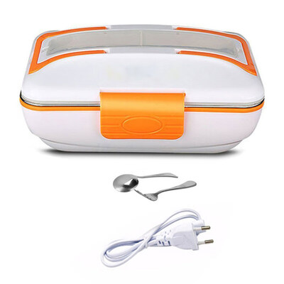 

Portable Electric Heated Food Warmer Heater Stainless Steel Inner Pot Lunch Box