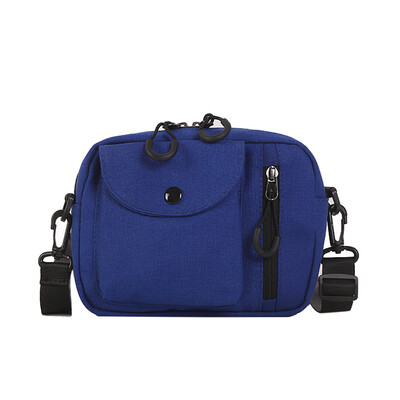 

Women Messenger Bag Canvas Shoulder Bags Fashion Zipper Solid Color Students School Bags Female Handbags T10