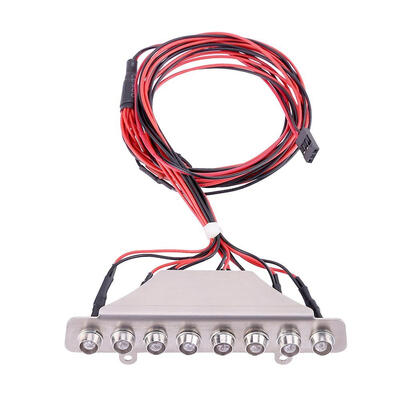 

Speed Stainless Steel Rear LED Set Red Light For Traxxas UDR RC -TX28040