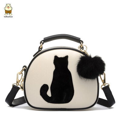 

Cute handbag bag retro college handbag personality pu bag girl student single shoulder oblique satchel x