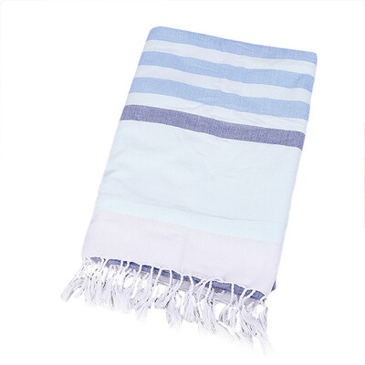

Gobestart Turkish Cotton Linen Double Layers Bath Beach Sauna Yoga Fringed Jacquard Towel