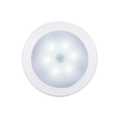 

Mini PIR Motion Sensor Nightlight USB Rechargeable 6 LED High Brightness Wall Lamp Auto Infrared Human Body Induction Light