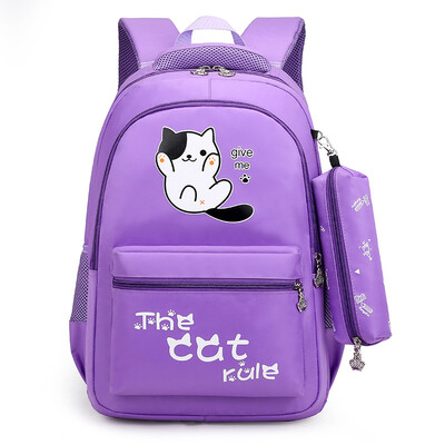 

Backpack men&women printed letters large capacity travel backpack casual computer bag