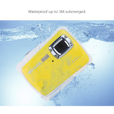 

Portable Handy 720P 30fps HD 5MP CMOS-Sensor Waterproof 3M 18" LCD Screen Digital Camera Camcorder for Children Child Kids Studen