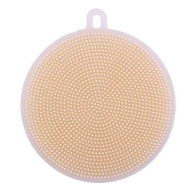 

Multi-function Silicone Dish Bowl Cleaning Brush Pot Pan Scouring Pad