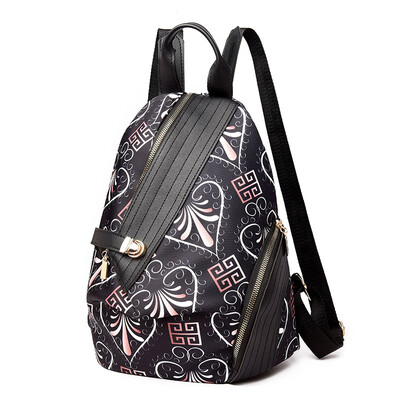 

Oxford shoulder bag women Korean version antique fashion burglar-proof lady backpack canvas travel bag