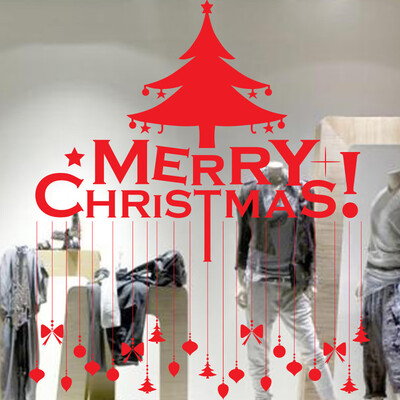 

Toponeto Merry Christmas Removable Wall Sticker Home Christmas Xmas Decor