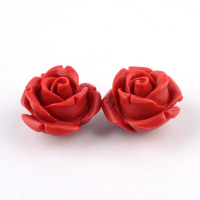 

Cinnabar Beads Rose FireBrick 125x125x95mm Hole 15mm