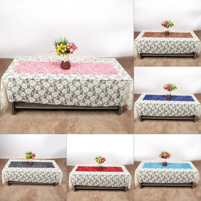 

7 Colors Rectangle Shape Felt Tablecloth Runner Placemats Table Mats Household Decorations NewFelt Table MatTable Mat