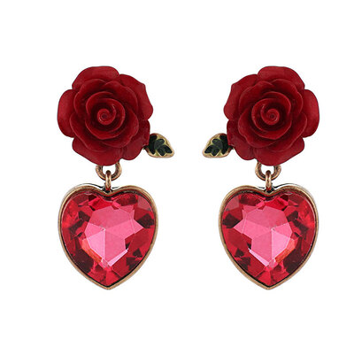 

Solememo 2018 Luxury Flower Statement Long Earrings For Women Fashion Bohemian Charm Wedding Jewelry Dangle Drop Earrings E3429