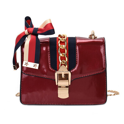 

2019 small ck summer new wild female bag starry sequins small square bag Korean version of the shoulder slung chain small bag
