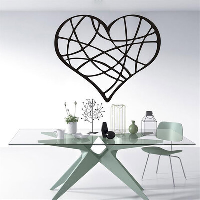 

〖Follure〗Valentines Day Love Geometry Window Wall Sticker Mural Decor Decal Removable