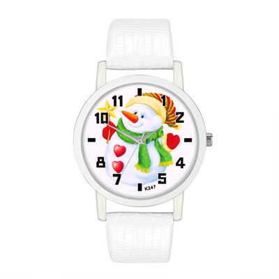 

Santa Claus Pattern Watch Women Female Fashion Quartz wristwatches Christmas Tree Gifts Wholesale High Quality Dropshipping &Ff