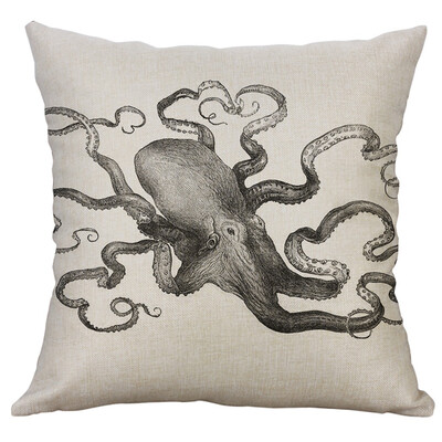 

〖Follure〗Simple Linen Creative Lovely Pillow Cover Pillow Cover Car Pillow Cover