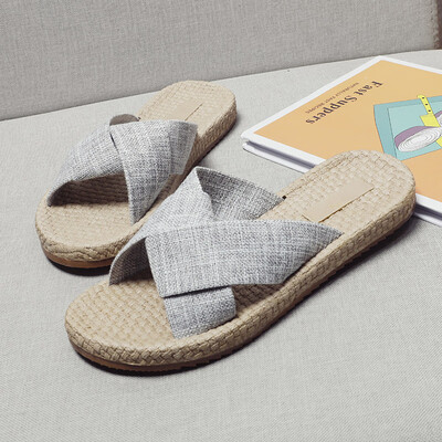 

Ins sandals for women outside summer wearing 100 sets of fashionable cross-straps Bali beach flip-flops