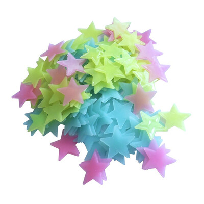 

〖Follure〗20PC Kids Bedroom Fluorescent Glow In The Dark Snowflake Wall Stickers