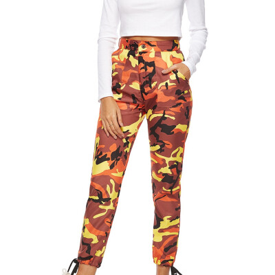 

Tailored Womens Sports Camouflage Sweatpants Casual Camouflage Trousers Jeans