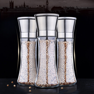 

Home Kitchen Adjustable Rotor Seasoning Salt Pepper Mill Grinder Mixer Gadget